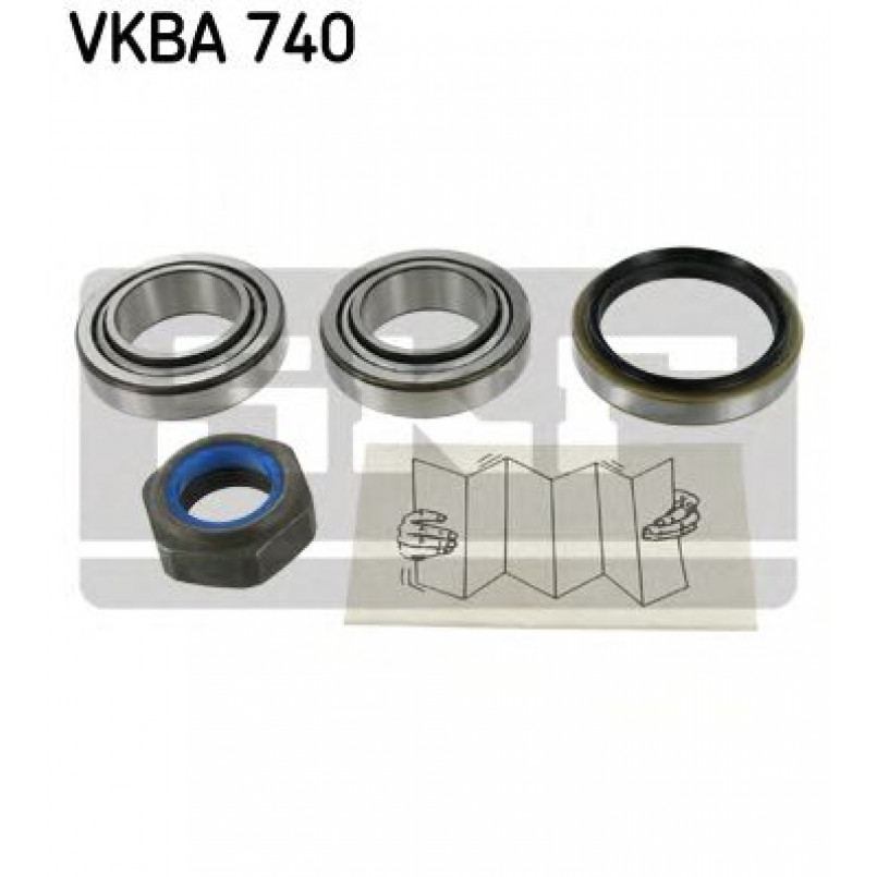VKBA 740 SKF Підшипник колісний